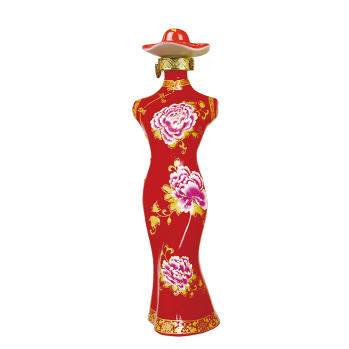 旗袍美人酒(红)