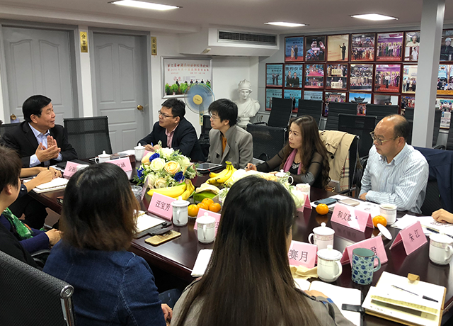 新加坡新交所领导考察访问启润影视