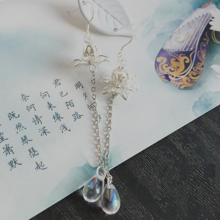 手工复古耳环耳饰品古典古风