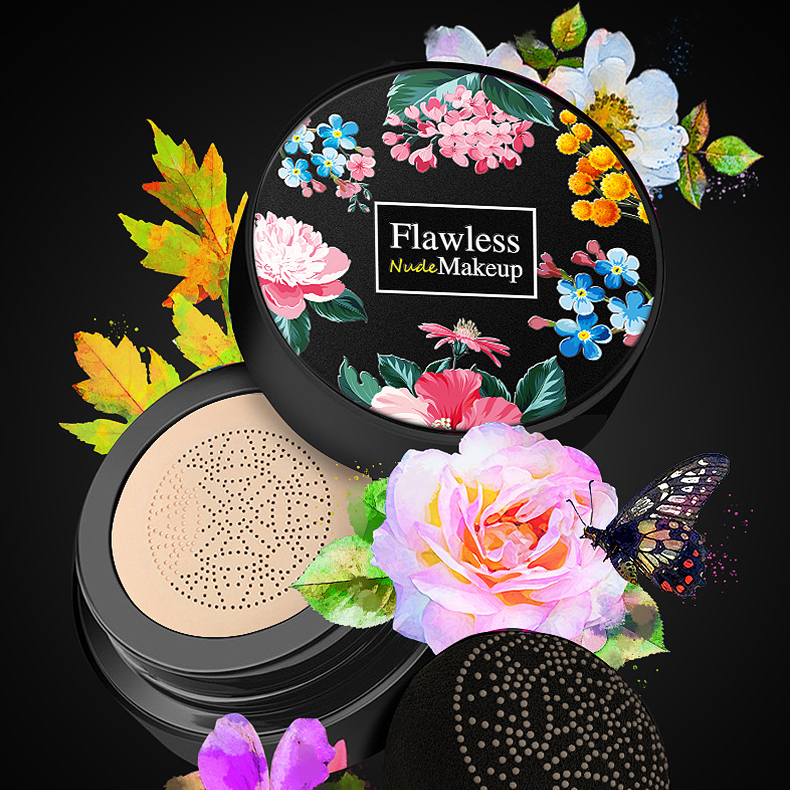 美颜遮瑕保湿蘑菇头气垫