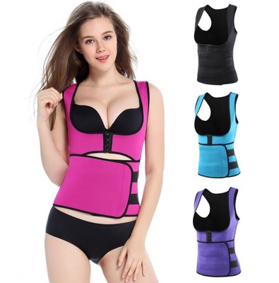塑身收腹束身衣 新款极速排汗定型托胸背心