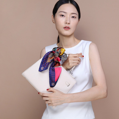 桑蚕丝小方巾百搭女真丝春夏季气质小丝巾脖子装饰薄款小领巾