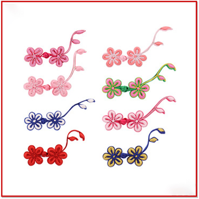 旗袍盘扣棉包填充梅花枝中式唐装舞蹈服装盘扣辅料手工定制